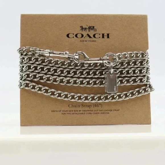 Coach Accessories - F31126 Shoulder Crossbody 45 3/4" Chain Strap